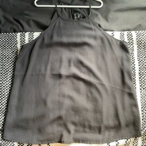 Black Flowy Tank top